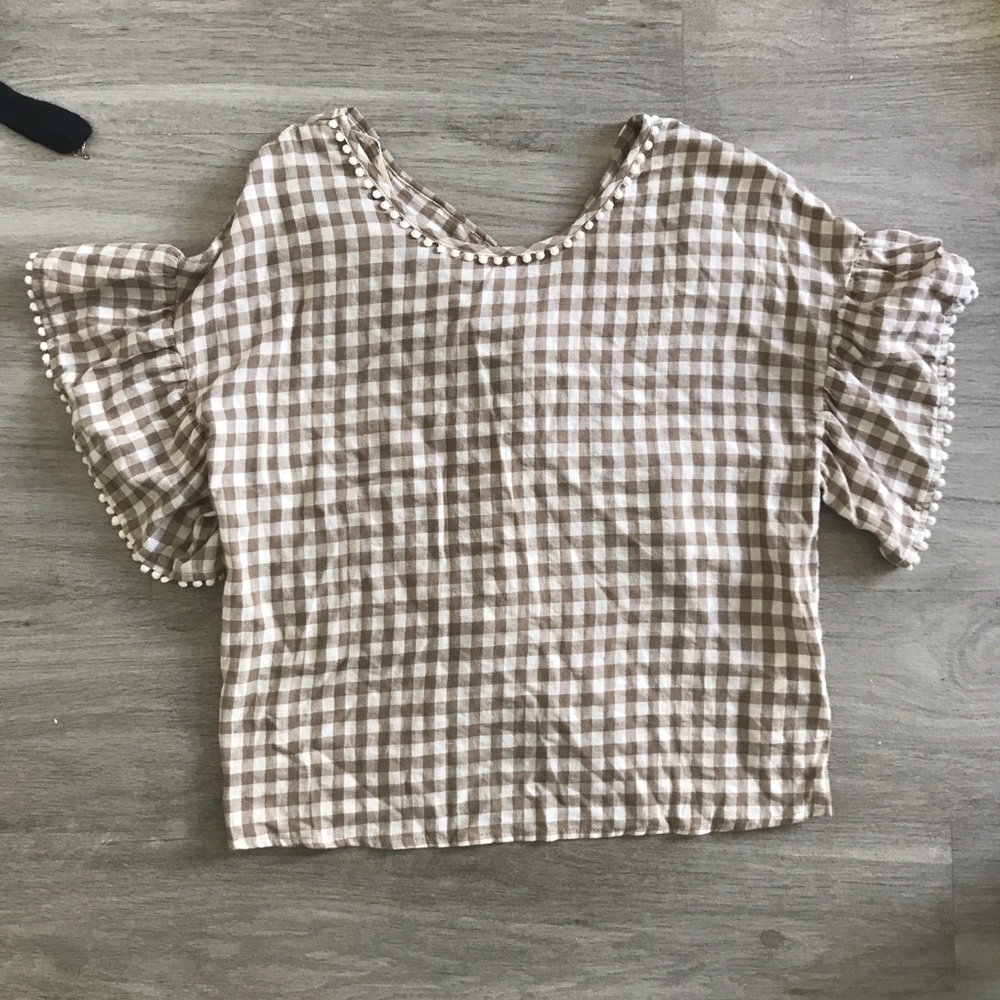 Moon river gingham tee